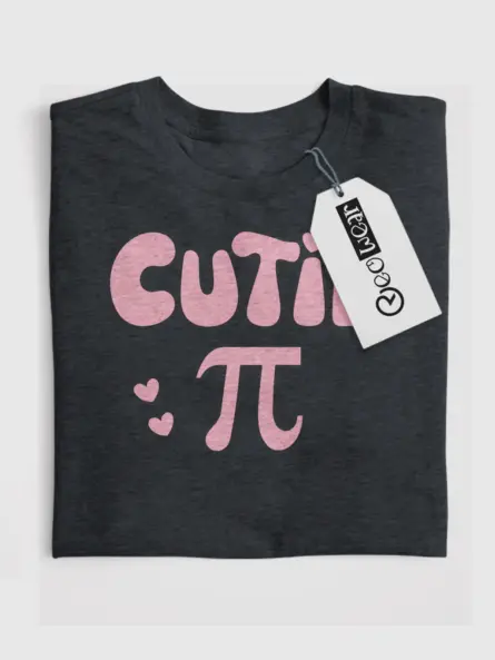 Cutie Pi Shirt – Adorable Math Pun Tee for Pi Day Gifts - Image 4