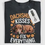dachshund kisses shirt