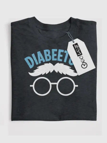 Hilarious Diabeetus T Shirt – Retro Meme Mashup for 80s Fans - Image 4