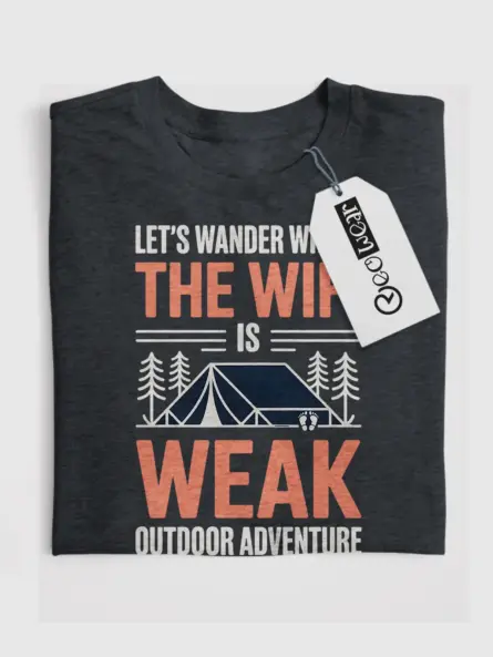 Digital Detox Camping T-Shirt for Outdoor Adventure Lovers - Image 4