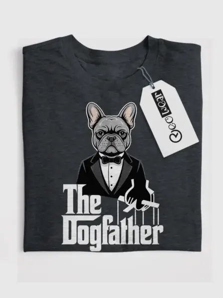 Dog Father Shirt – Funny French Bulldog Parody Gift Tee for Men - Image 4