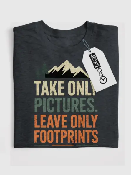 Eco Friendly Take Only Pictures Shirt for Nature Lovers - Image 4