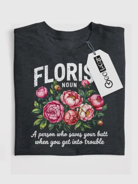 Funny Florist Shirt for Plant Lovers - Image 4