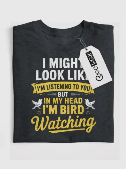 Funny Bird Watching T-Shirt for Introverts - Image 4
