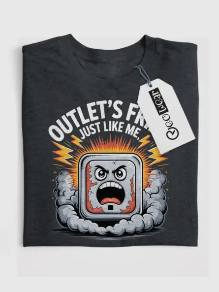 funny burnout electrician t-shirt