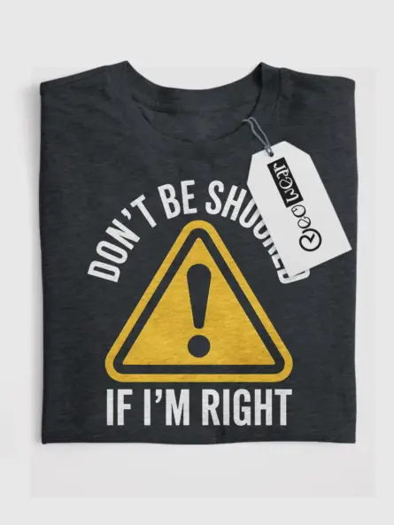 Funny Electrician Shirt – Don’t Be Shocked Tee - Image 4