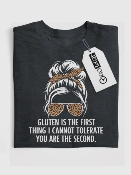 funny gluten shirt
