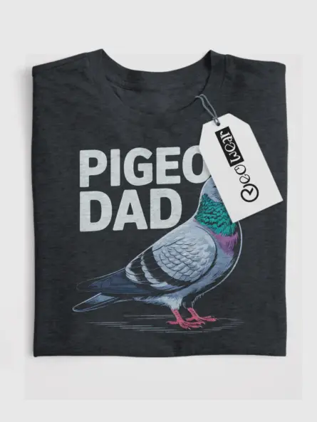Funny Pigeon Dad T-Shirt for Bird Lovers - Image 4