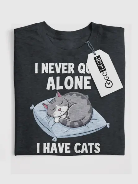 Empowering Cat Mental Health T Shirt – Funny &Comforting Design - Image 4