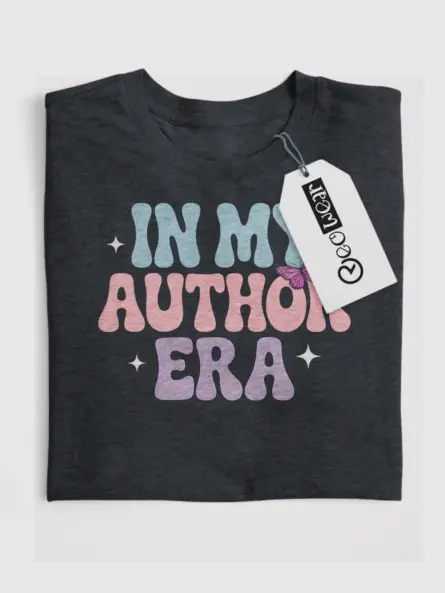 In My Author Era Shirt – Bold Retro Tee for Creative Writers - Image 4