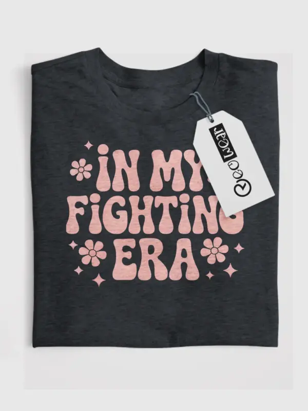 dark heather – dark heather retro empowerment tee