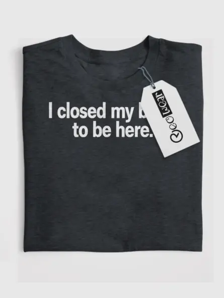 Introvert Book Shirt – Minimalist Dry Humor Tee for Readers - Image 4