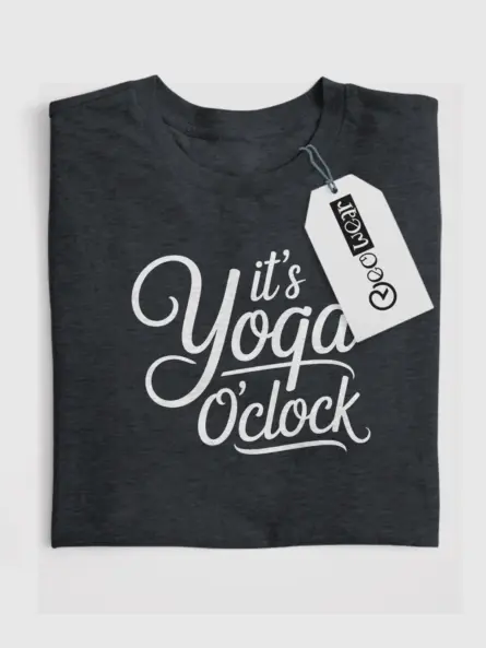It's Yoga O'Clock T-Shirt for Calm Practice - Image 4