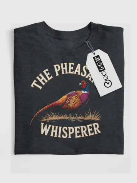 pheasant whisperer t-shirt for hunters