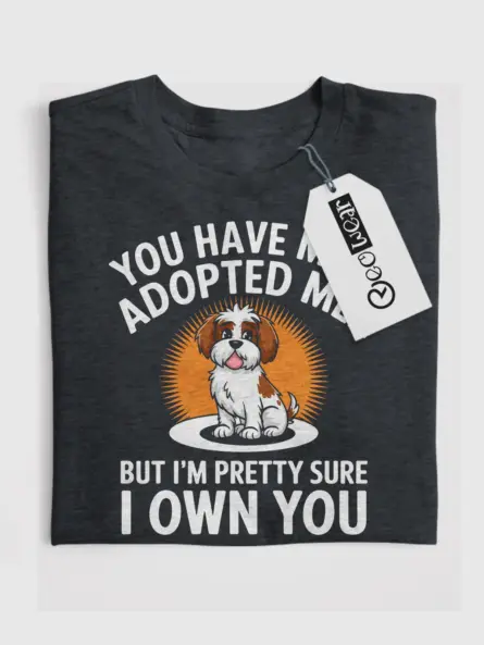 Funny Shih Tzu Rescue T-Shirt for Dog Adoption Lovers - Image 7