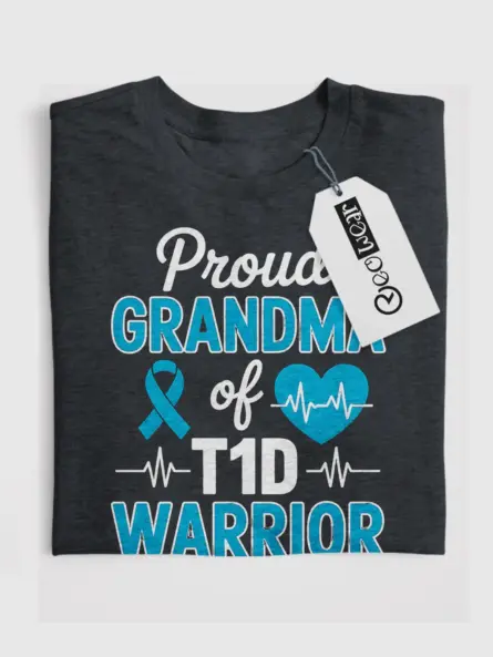 t1d grandma shirt
