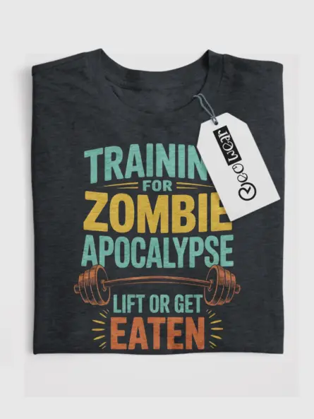 Training for Zombie Apocalypse Shirt - Image 4