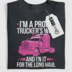 trucker wife t-shirt