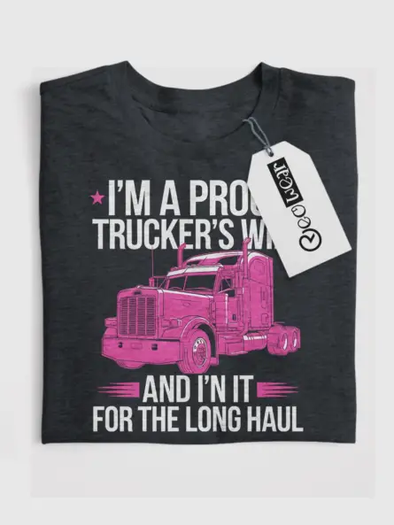 trucker wife t-shirt
