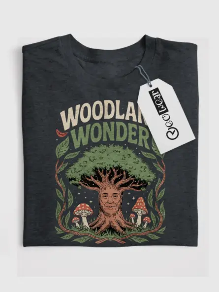Woodland Spirit T-Shirt Woodland Wonder Design - Image 4