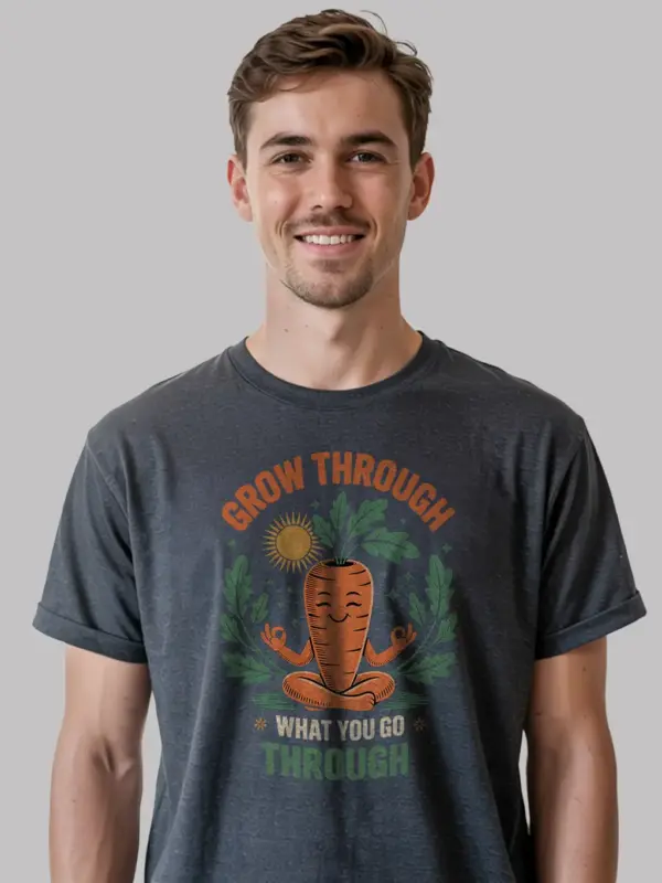grow through what you go through t-shirt