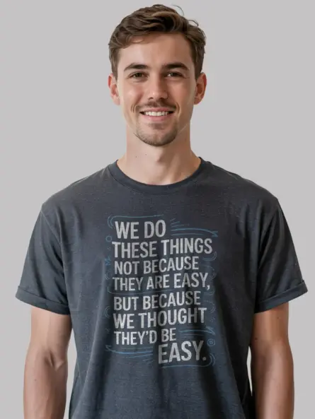 motivational t-shirt for new professionals
