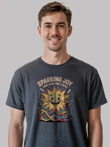 funny tech dad t-shirt