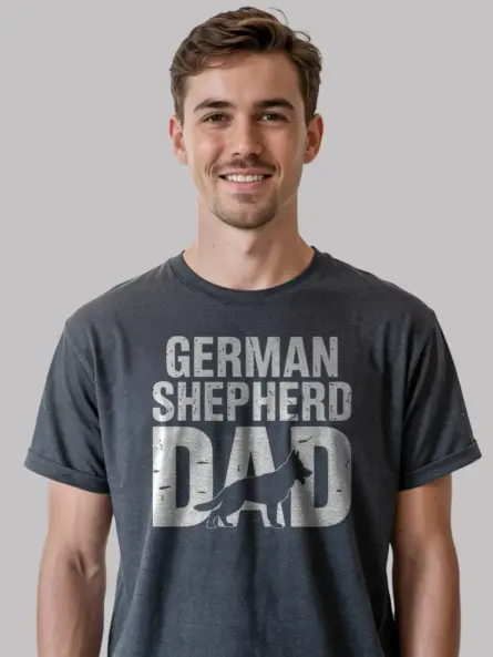 Bold German Shepherd Dad Shirt – Rugged Gift for Dog Lovers - Image 5