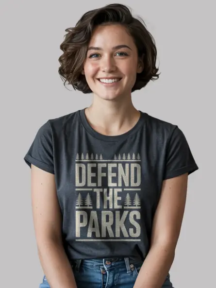 Defend the Parks Shirt – Bold Eco Activist Tee for Nature Lovers - Image 6