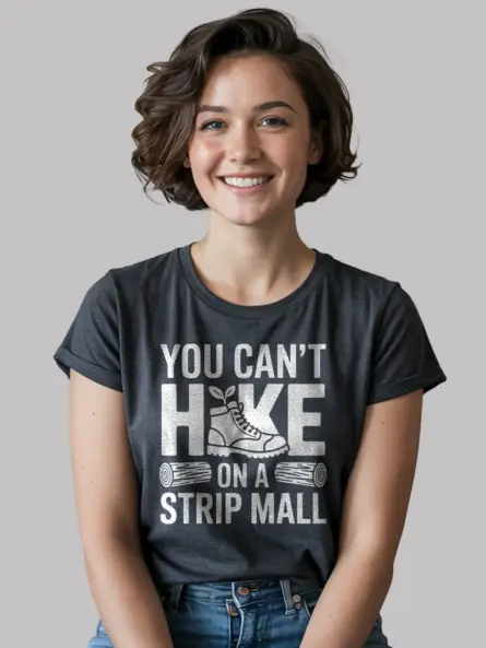 Environmental Hiking Shirt – Bold Earth Day Statement Tee - Image 6