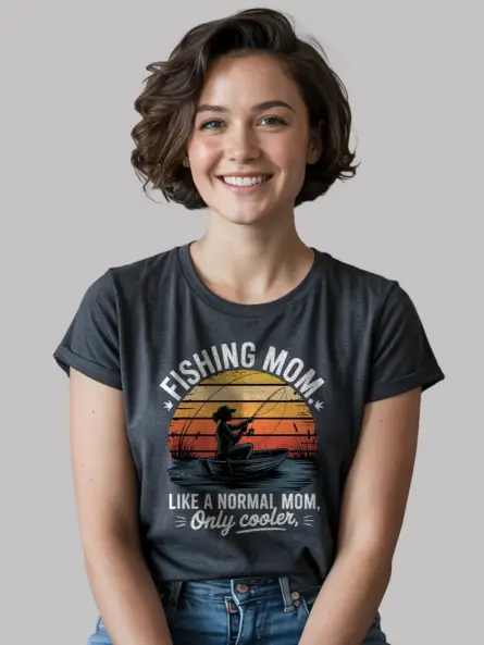 fishing mom shirt