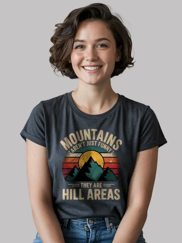 funny mountain pun t-shirt