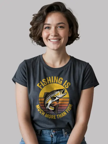 retro fishing shirt