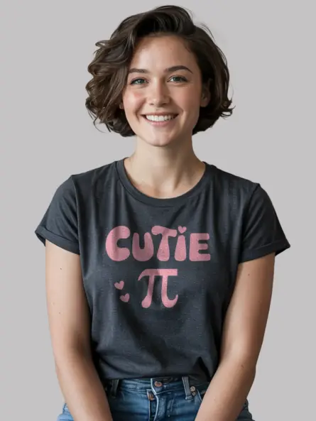 Cutie Pi Shirt – Adorable Math Pun Tee for Pi Day Gifts - Image 6
