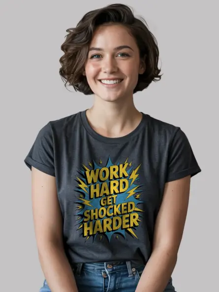 electrician motivational t-shirt