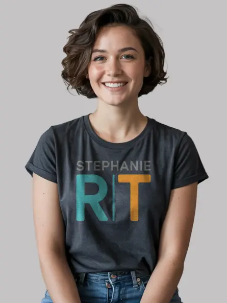 Minimalist Name Logo T-Shirt - Image 6