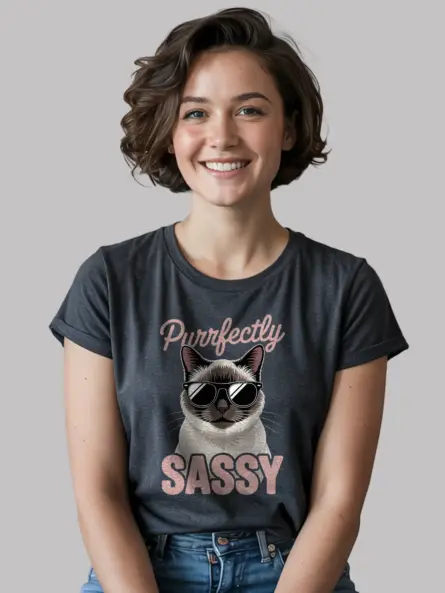 sassy cat t-shirt