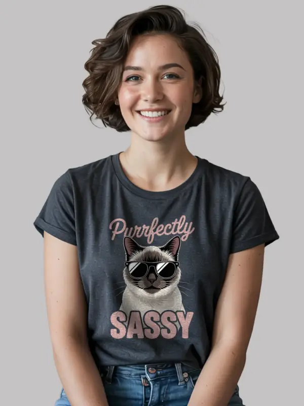 sassy cat t-shirt