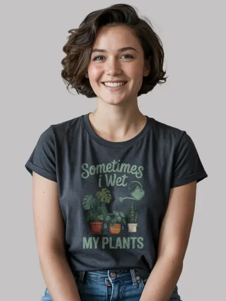funny plant parent t-shirt