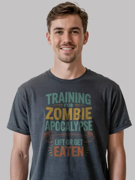 Training for Zombie Apocalypse Shirt - Image 5