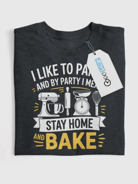 Funny Baking Party T-Shirt for Home Bakers - Image 4