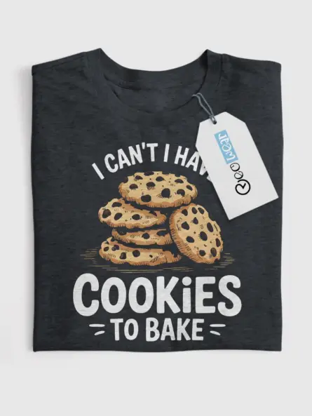 Funny Cookie Baking T-Shirt for Home Bakers - Image 4