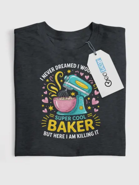 Funny Home Baker T-Shirt for Women Entrepreneurs - Image 4
