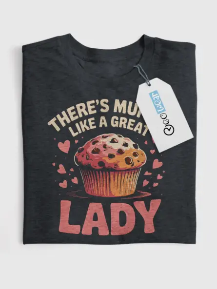 Funny Muffin Lover T-Shirt Retro Style - Image 4