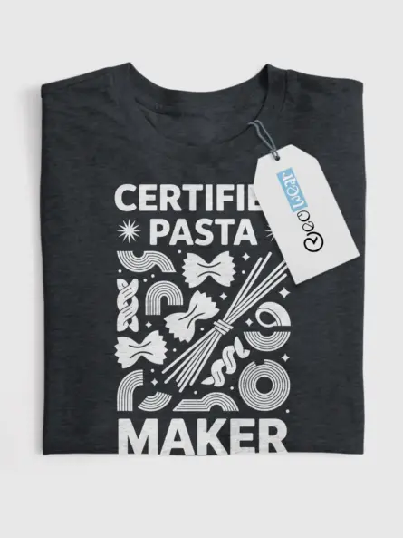 Funny Pasta Maker T-Shirt for Foodies - Image 4