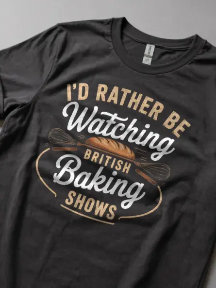 British Baking Show T-Shirt for Fans - Image 5