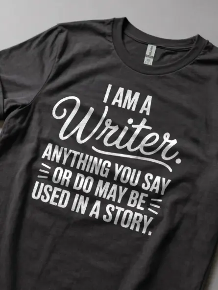 Funny Writer Shirt – Perfect Gift for Authors & Creative Minds - Image 8