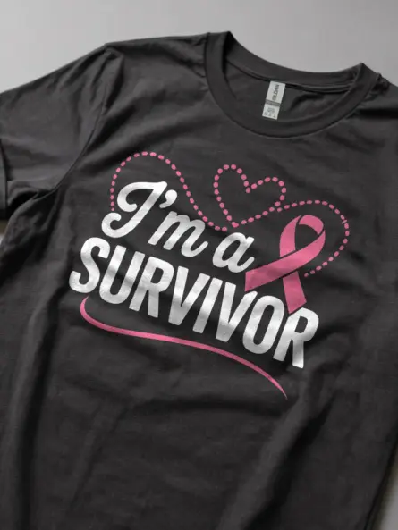 I’m a Survivor Shirt – Empowering Pink Ribbon Remission Tee - Image 6