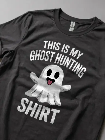 Cute Ghost Hunting Shirt – Funny Halloween Tee for Paranormal Fans - Image 5