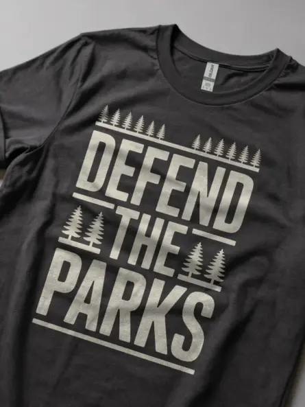 Defend the Parks Shirt – Bold Eco Activist Tee for Nature Lovers - Image 5